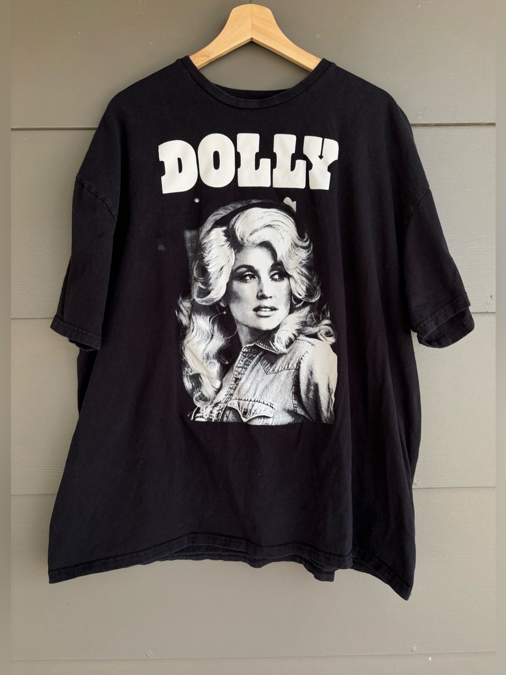 Dolly Parton Black Graphic Tee